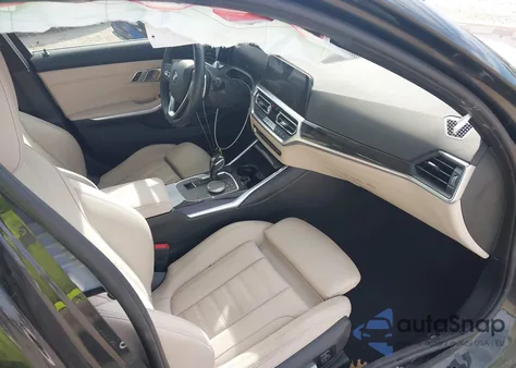 2021 BMW 330E z USA, uszkodzony, nr VIN 3MW5P7J09M8B75848